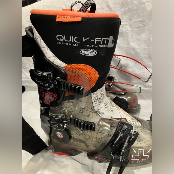 Full Tilt Black Ski Boots Intuition quick-fit boot liners 255-280mm - Picture 15 of 16